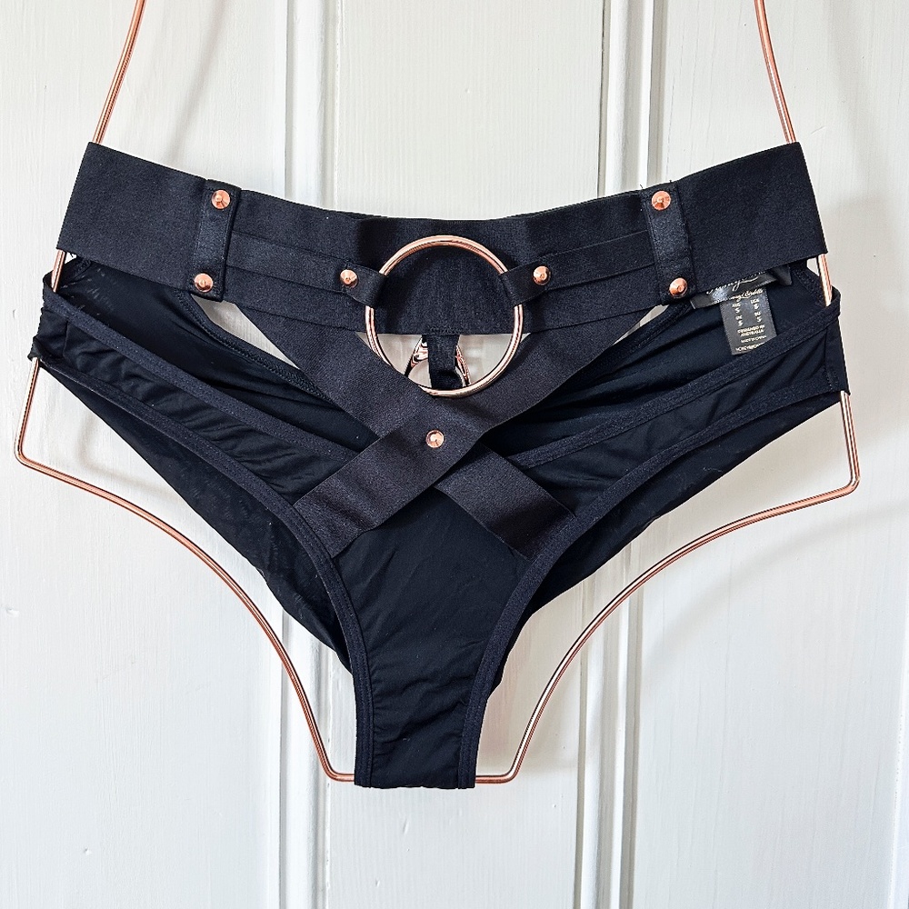 NEW Honey Birdette CARTER **First Edition Rose Gold** Panty S